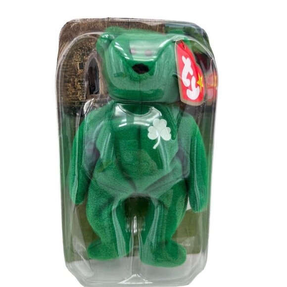 Vintage 1998 Ty Beanie Babies McDonalds Erin The Bear Collectible Toy New In Pac - Picture 1 of 4